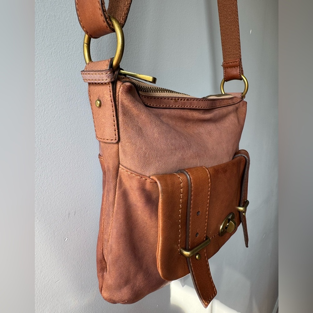 FOSSIL LONG LIVE VINTAGE 1954 Leather Crossbody Bag - Picture 5 of 16